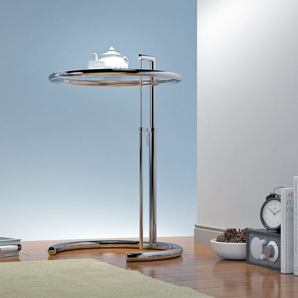 ADJUSTABLE SIDE TABLE / E. GRAY - Image 3